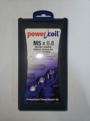 Power Coil M5 0.8 Repair Kit 1.5D Thread Repair KIT