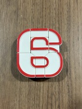 NUMBER 6 - Alpha Bots Transformer Robot Alphabet Lakeshore Learning Vintage