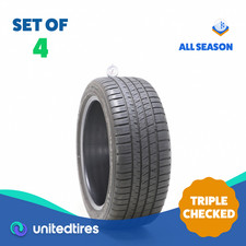 Set Of 4 Used 22545zr17 Michelin Pilot Sport As 3 Plus 94y - 7.5-832