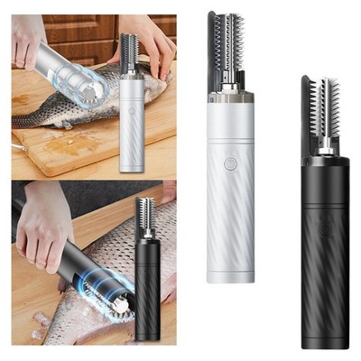 Electric Fish Scaler Cleaner Cleaning Tool Powerful Professional Waterproof