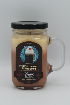 Beamer Candle 12 OZ F Up Root Beer Float scent