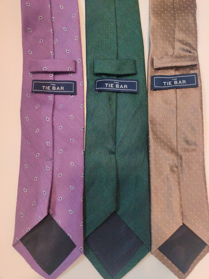 Lot Of Three Tie Bar Ties - Image 3 of 4