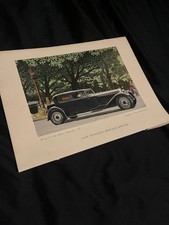 1928 Bugatti Royale Coupe Print by Henry Austin Clark Jr., LJ Auto Museum 1957