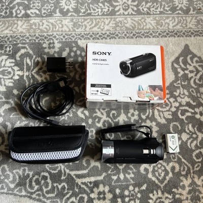 Sony HDR-CX405 Handycam HD 1080p Camcorder Bundle
