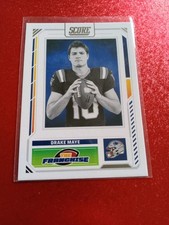 Drake Maye 2024 Panini/Score Franchise Rookie Card.