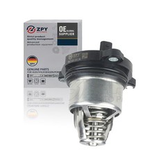 ZPY Engine Coolant Thermostat Kit For Audi S4 S5 S6 S7 A6 A7 Q7 Q8 06M 121 115K