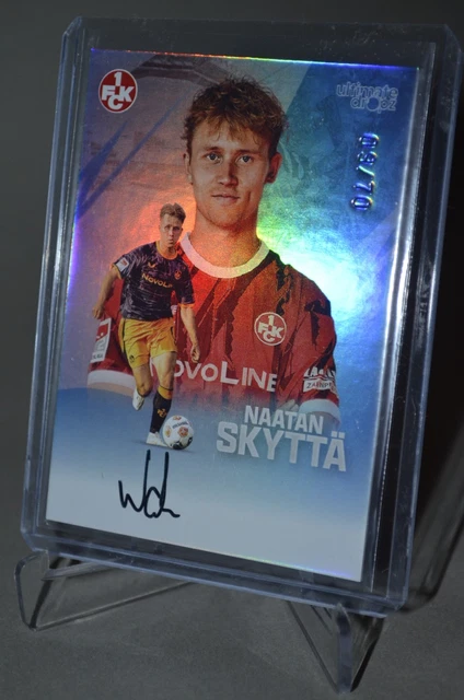 Naatan Skyttä / Ultimate Dropz 2025 / Autograph /70 / 1.FC Kaiserslautern OnCard