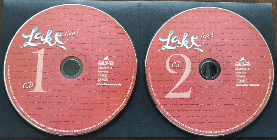 LAKE Live! Wings Of Freedom Tour - Spring 2014 Ltd. Edition Cardboard 2CD M-/EX+ - Bild 2 von 4