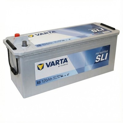 Varta ProMotive Heavy Duty 120Ah 12V I8 (Black) SLI LKW-Batterie Bau-Maschine