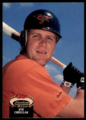 1992 Stadium Club Joe Orsulak Baltimore Orioles #135