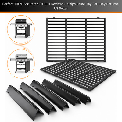 Weber Genesis II 300 Grill Parts Kit 66095 Grates 66032 Bars E310 E330 GS4