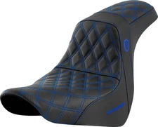 SADDLEMEN SC81829BLU Pro Series SDC Performance Seat - Harley FL/FX '18-'20