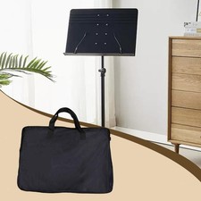 Music Stand Bag 55cmx40cm Musical Instrument Accessory Handbag Zipper Closure