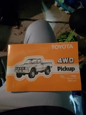 1980 Toyota 4WD Pickup Truck Factory Original Owners Owner's User Manual Book
