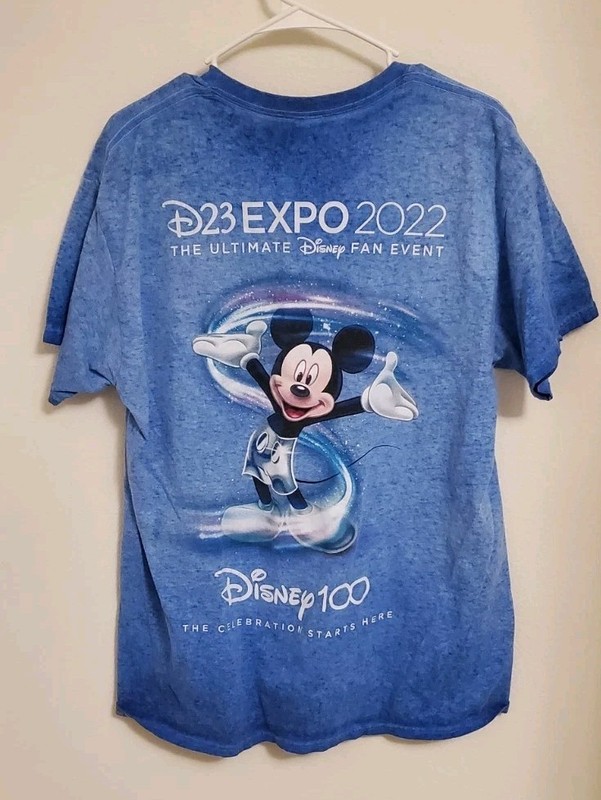 Disney 2022 D23 Expo Mickey Mouse T-Shirt Size XL