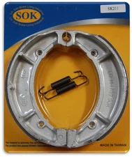 REAR BRAKE SHOES+Springs fit YAMAHA XV 400 500 750 Virago 1981-1985 XV500 XV750