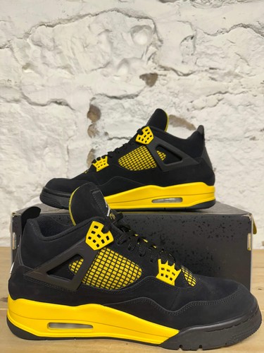 Air Jordan 4 Retro 'Thunder' Men's Size 12 Pre-owned Sneakers DH6927-017 - 第 2/7 張圖片