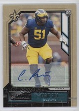 2020 Panini Playbook Rookies Signatures Cesar Ruiz #174 Auto 0o9k