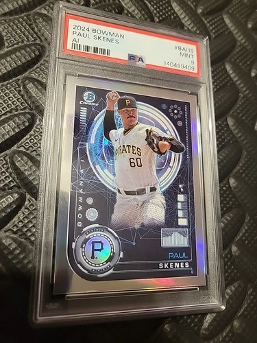 2025 Bowman Paul Skenes BAI15.    PSA 9