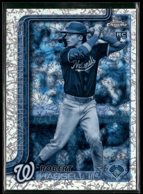 2025 Topps Chrome Update #USC154 Robert Hassell III FrozenFractors -3/0