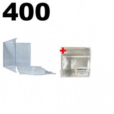 400 STANDARD Clear CD Jewel Case Unassembled 100 OPP Plastic Wrap Bag