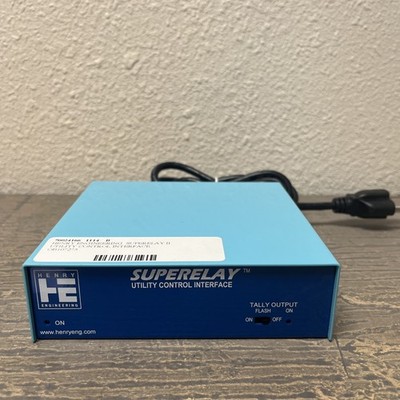 Henry Engineering Superelay II Tally Light+Utility Control Interface- Grade B