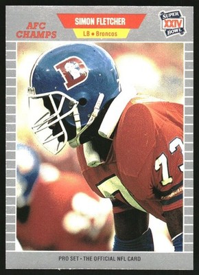 A0802- 1989-90 Pro Set Super Bowl Xxiv Binder Fb -du Pick- 15 + Gratis US Schiff