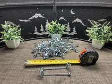 200 QTY! BULK LOT - Single Slatwall Hooks - NEW