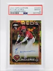 ELLY DE LA CRUZ 2024 TOPPS CHROME SAPPHIRE ROOKIE GOLD RC AUTO /50 PSA 10 Q6438