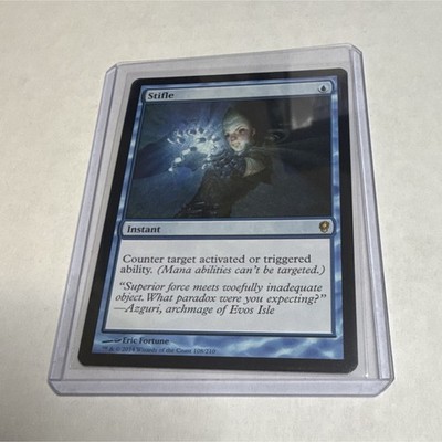 MTG Magic the Gathering Stifle Conspiracy Rare Blue EN Regular 108/210