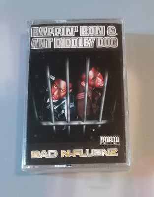 RAPPIN RON & ANT DIDDLEY DOG - BAD N-FLUENZ TAPE CALI RAP G-FUNK ANT BANKS 