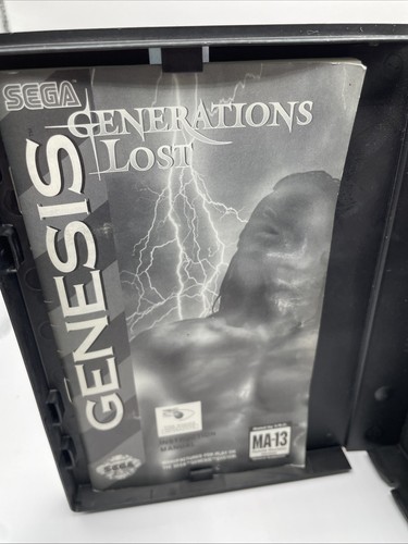 Generations Lost (Sega Genesis) CIB Complete Tested Works With Manual - Picture 2 of 5