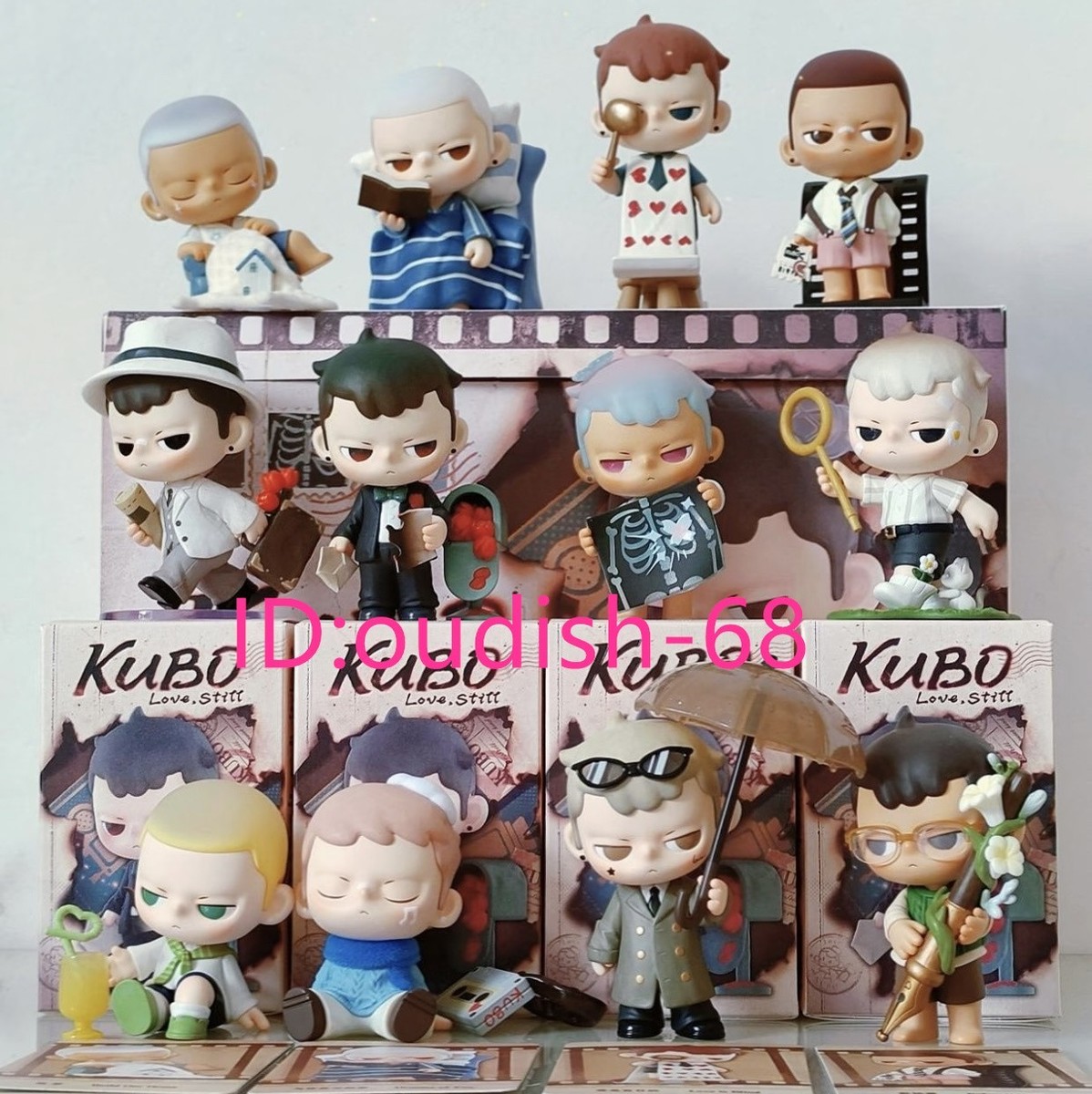 Authentic POP MART Kubo Love Still Confirmed Blind Box Figure Cute
