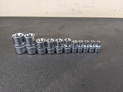 #bp435 MAC Tools NEW SMXVE11B 11 Piece Inverted Star Socket Set