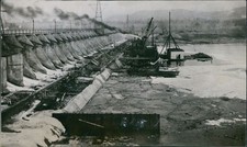 1934 Sauk City Wi Largest Project Twin Cities Prairie Du Construction 5X7 Photo