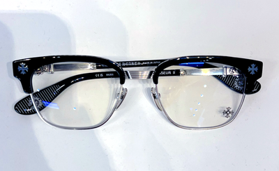 Chrome Hearts Bonennoisseur II Silver Frame Brand New w/ Original