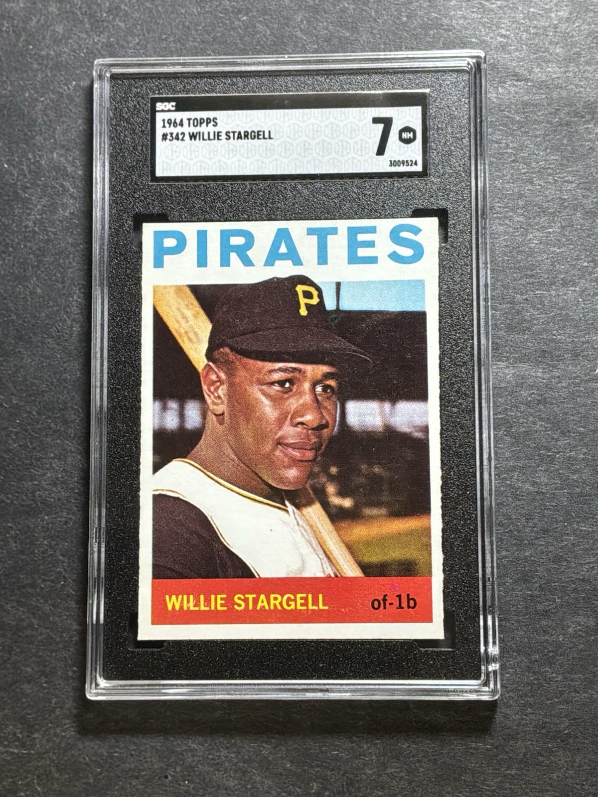 1964 Topps Willie Stargell 342 SGC 7 Centered C5