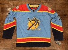 Florida Panthers Sergei Bobrovsky #72 Pro Reverse Retro Jersey Size 56 Stitched