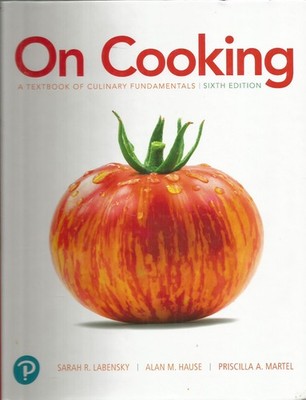 On Cooking: A Textbook of Culinary Fundamentals (6e) GOOD