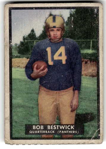 Bob Bestwick #28 card