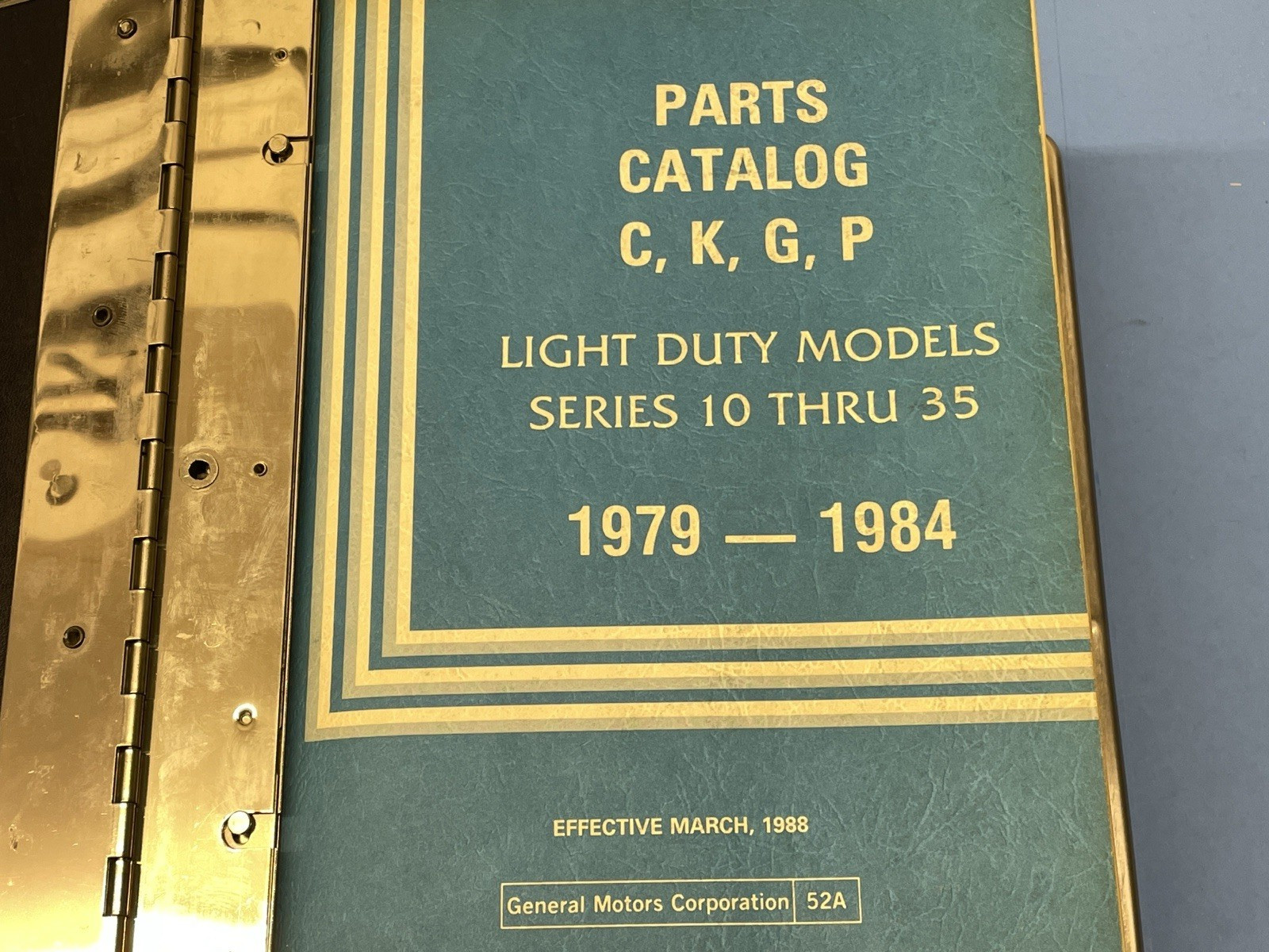 1979-1984 Chevrolet C/K pickup truck K10 C10  parts catalog