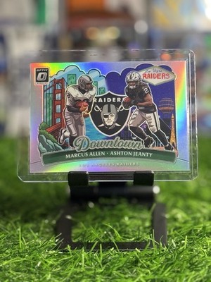 2025 Donruss Optic Marcus Allen & Ashton Jeanty Dual Downtown! Raiders   
