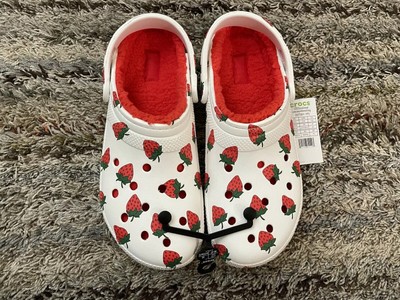 mens lined crocs size 12