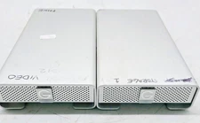 Lot of 2 G-Drive 1TB external Hard Drive 0G00199/No Power adapter