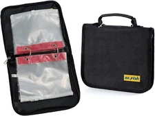 Dr.Fish Soft Bait Binder 10 Pieces PVC Bag Fishing Lure Storage Tackle... 