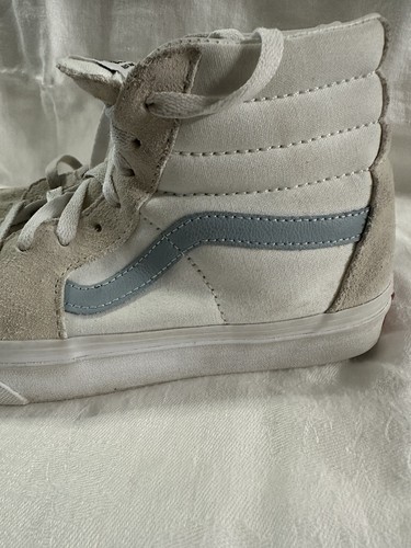 VANS Sk8- High Tops white and light blue size Men 5.5 / Women 7 off the wall - 第 8/10 張圖片