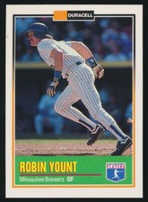 1993 Duracell Power Players - Series 1 #16 Robin Yount, Milwaukee Brewers, HOF.