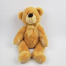 Aurora World Honey Bear Plush Stuffed Animal 12" Sitting Cuddly Bear