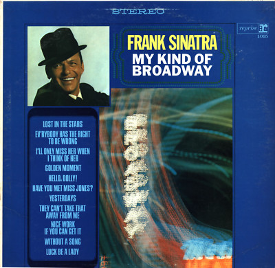 LP FRANK SINATRA MY KIND OF BROADWAY | eBay