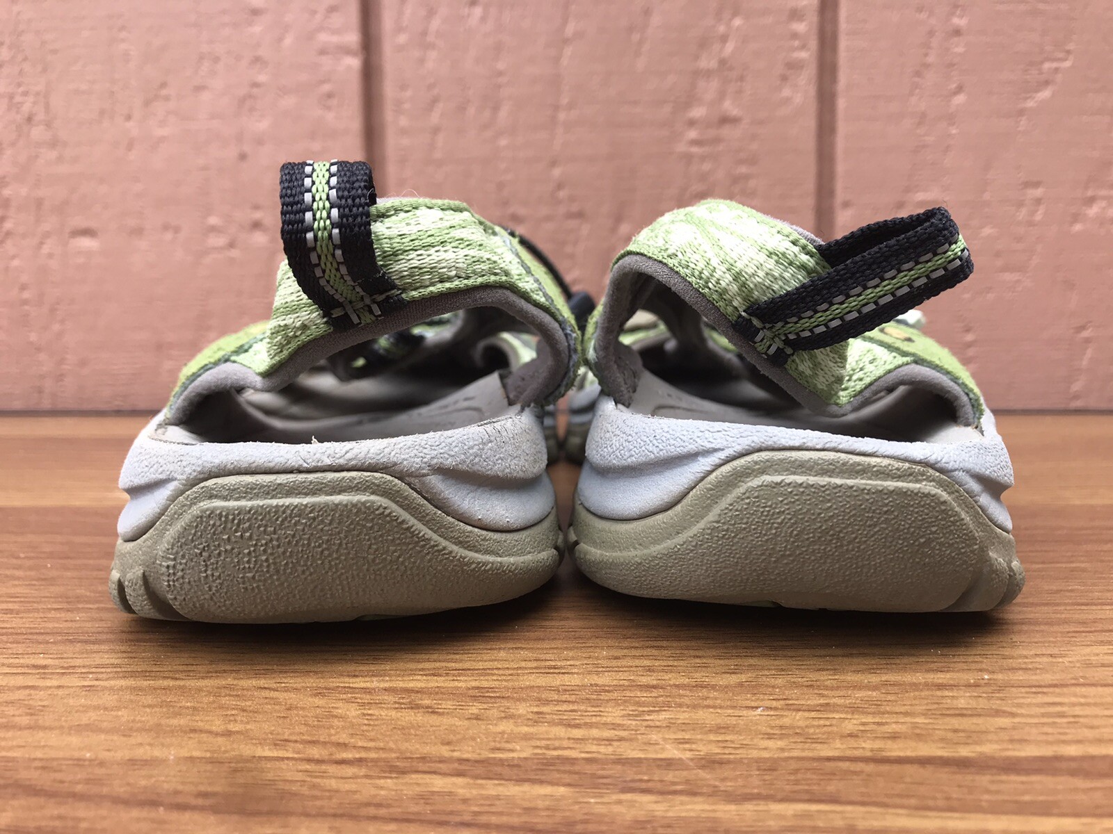 RARI SANDALI KEEN Venice H2 verdi donna US 7 impermeabili escursionismo sport acquatici C8